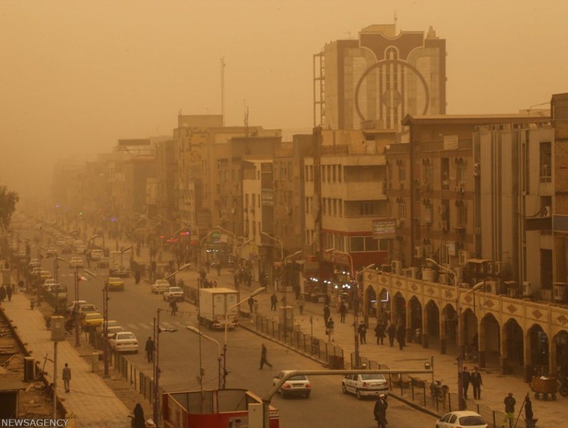 иран ахваз экология смог