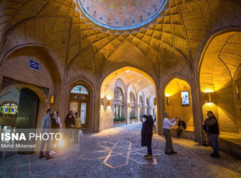 Караван-сарай Сад ал-Салтане в Казвине, Иран